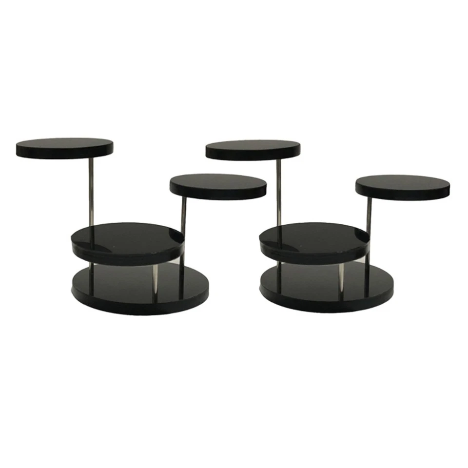  4 StückSchmuck-Ausstellungsstand AcrylRotating3 Schicht-Halskette - Bild 3 von 4