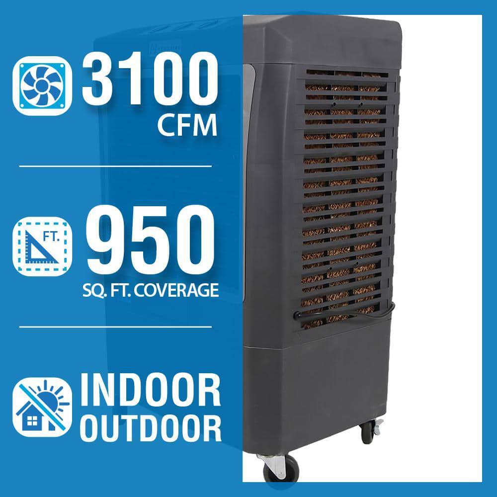 Hessaire Reconditioned 3100 CFM 3-Speed Portable Evaporative
