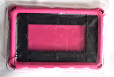 PINK BLACK 7" OR 8" Tablet Case For Kids Hardshell