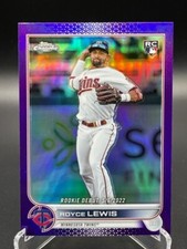 2022 Topps Chrome Update Royce Lewis! Purple Parallel Rookie Debut! #USC79 TWINS