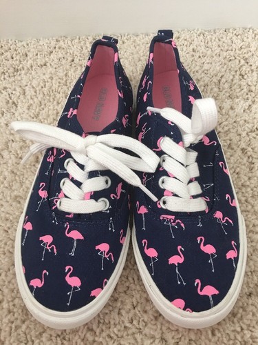 flamingo canvas shoes