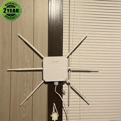 AX3000 Outdoor WiFi 6 Mesh Router Long Range WiFi Extender Signal Booster AP