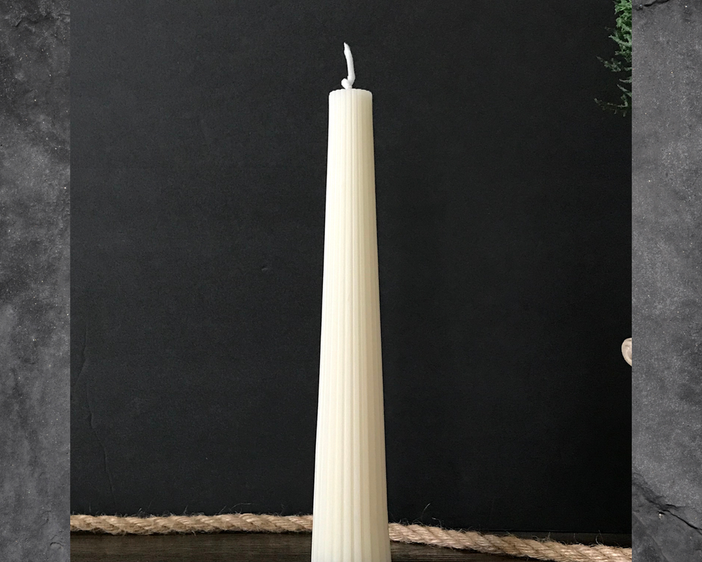 White Natural Beeswax Taper & Pillar Candles for Home Decor White Natural Beeswax Taper & Pillar Candles for Home Decor