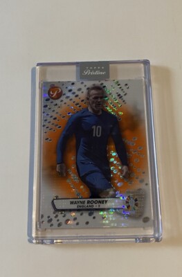 2023/24 Topps Pristine Road To UEFA Euro Wayne Rooney Orange 21/25