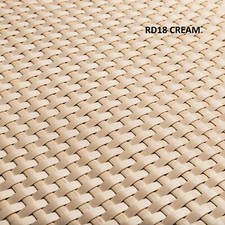 Artificial Poly Rattan Weave Privacy Screen Garden Fencing 1m High