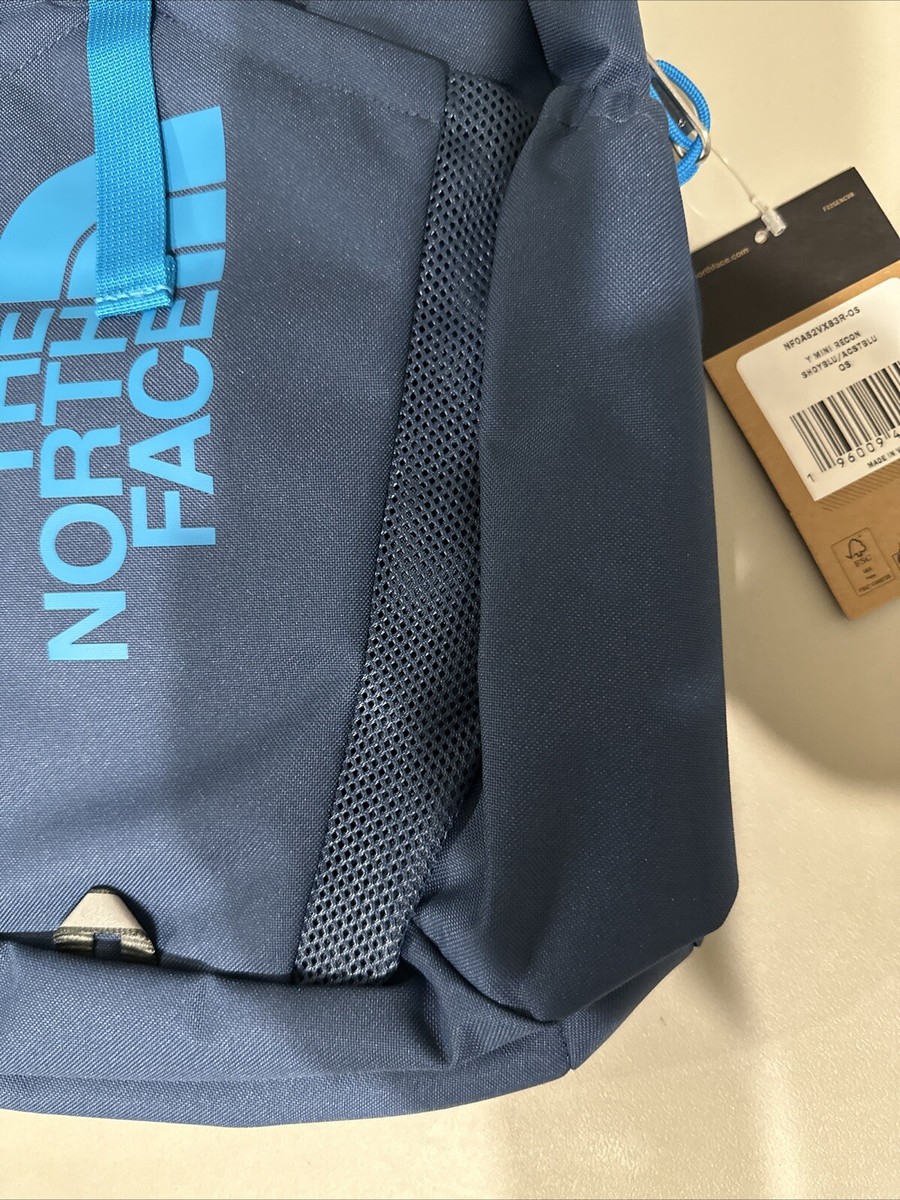 North Face Youth Mini Recon Backpack - Shady Blue/Acoustic