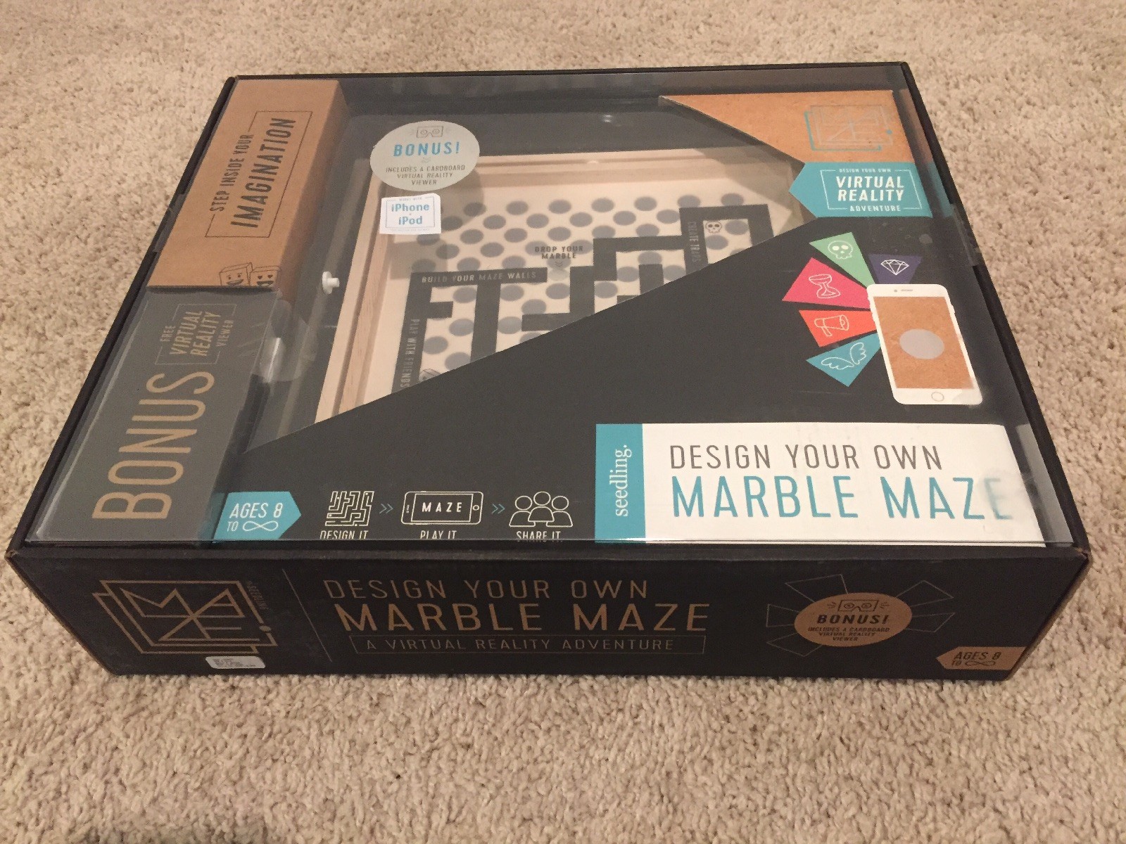 design your own marble maze