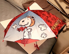 Peanuts - Snoopy - Child Umbrella - 2015 - 21" long -  With Tags 