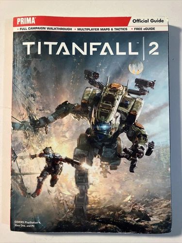 Titanfall 2 Official Guide Book Prima Used SRP:$24.99 Playstation 4 Xbox One PC