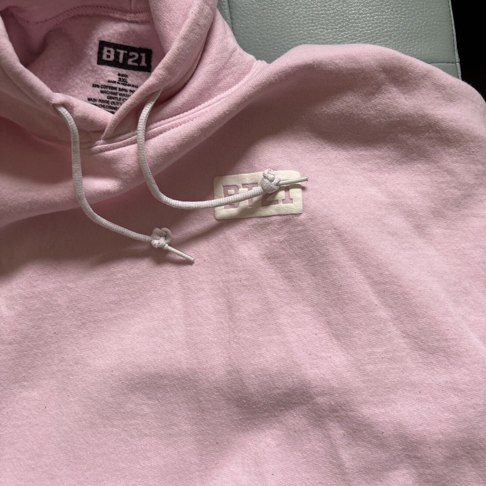 BT 21 Pink Sweatshirt 2XL Great Condition - image 4