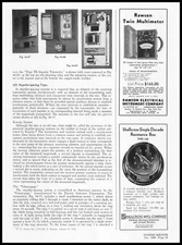 1936 Shallcross Mfg Co. Collingdale Pennsylvania Resistance Box Vintage Print Ad