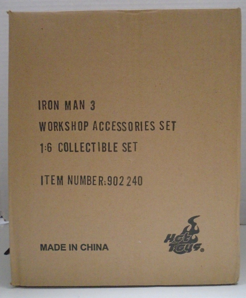 大幅値下げ中！HOT TOYS WORKSHOP ACCESSORIES SET HOTTOYSMARVELIRONMAN3-