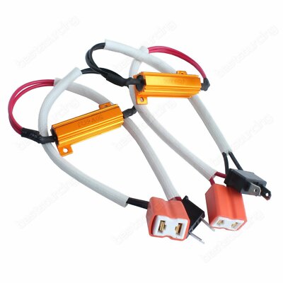2x H7 Canbus   Lampe Lastwiderstand 50W 6Ohm ohne Fehlermeldung Decoder