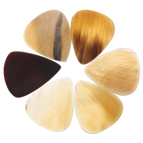 6 Pcs Guitar Pick Compact Ox Horn Stringed Instrument Acoustic Plectrum ...