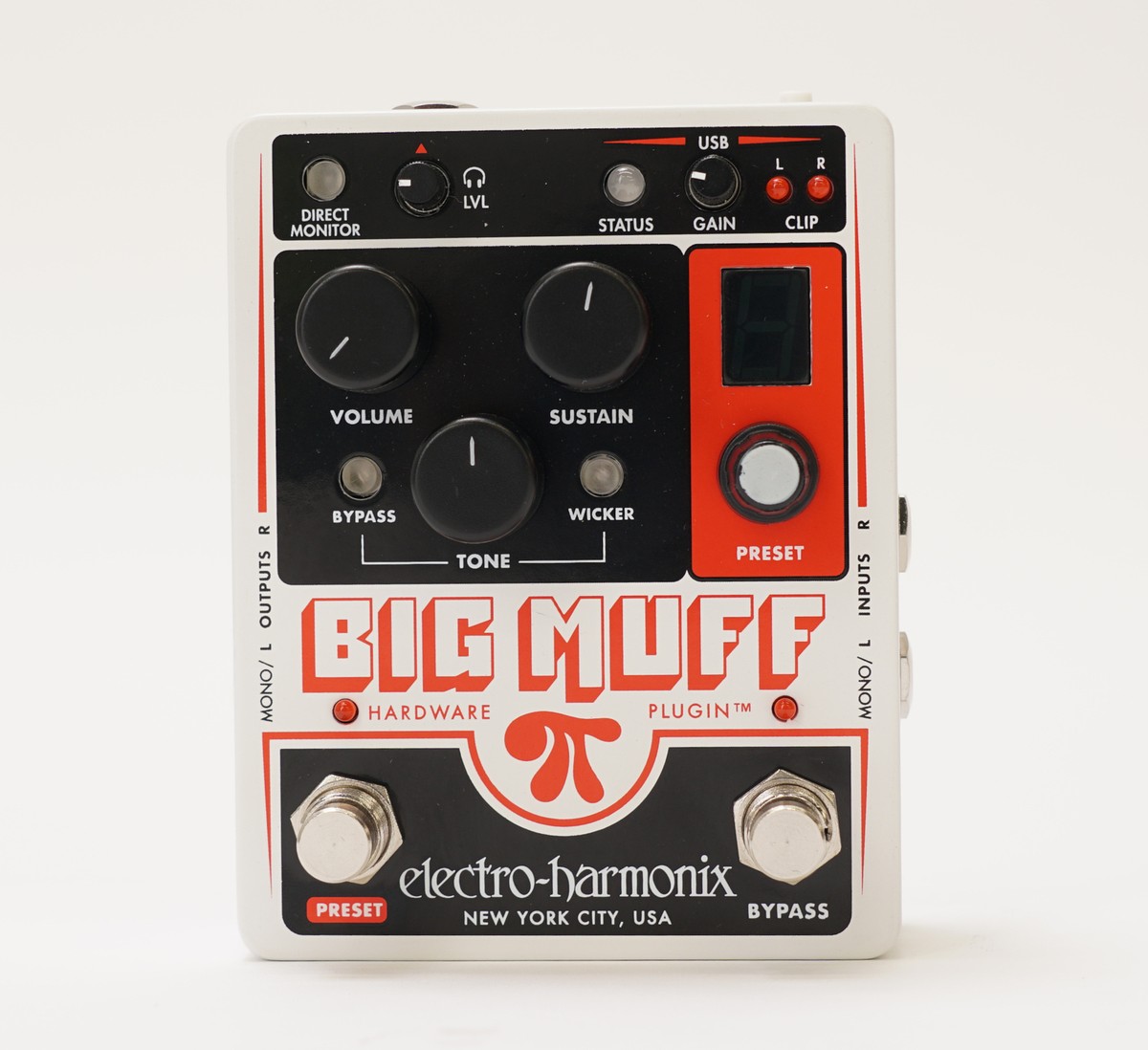 ギター electro harmonix BIG MUFF pi Big Muff Pi with Tone Wicker | Fuzz / Distortion / Sustainer