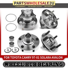 4x Front & Rear Wheel Hub Bearing Kit for Toyota Avalon 1995-2004 Camry 97-01