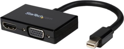 StarTech.com Reise A/V Adapter: 2-in-1 Mini DisplayPort auf HDMI