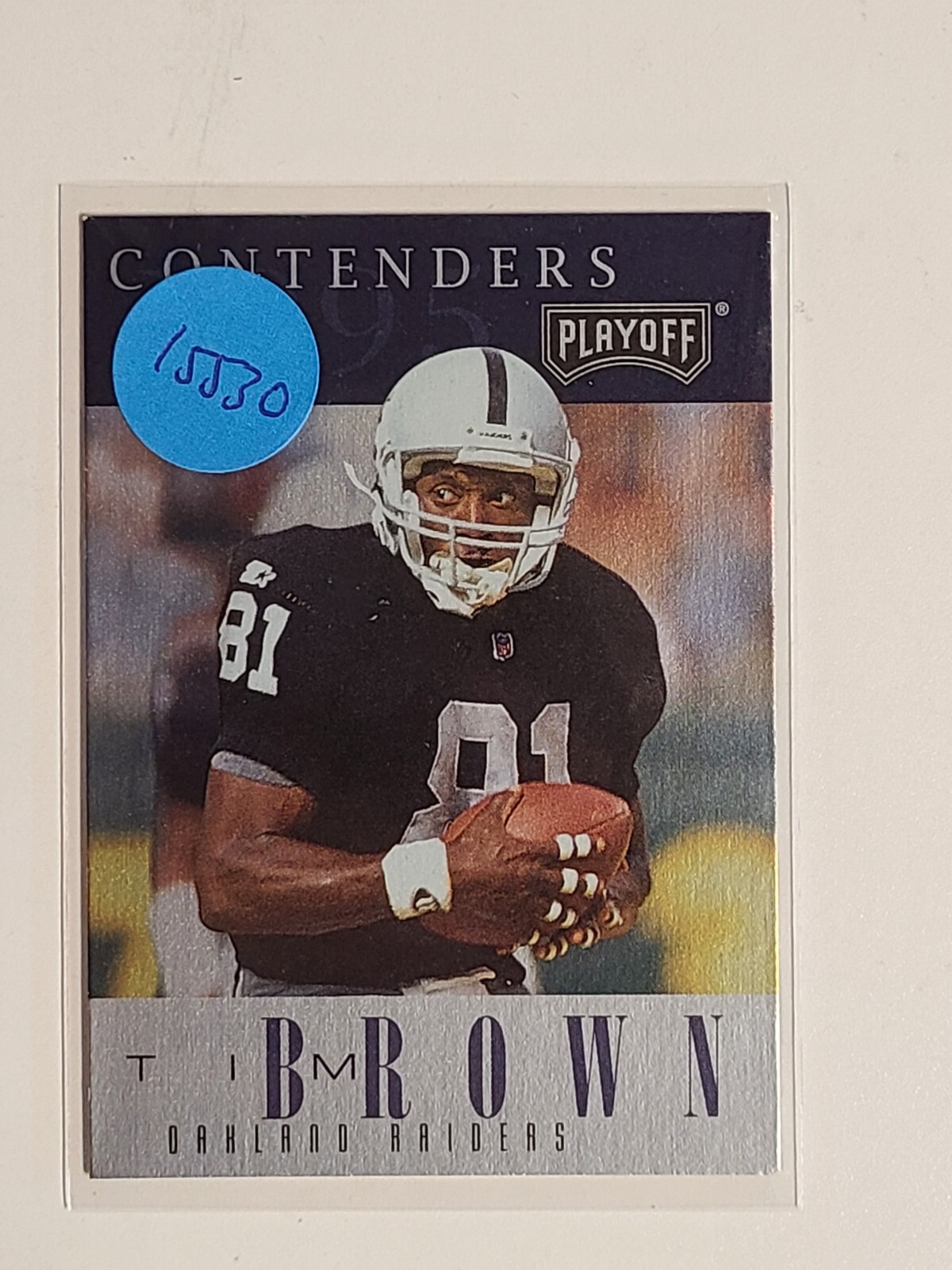 1995 Playoff Contenders Football Card #81 Tim Brown
