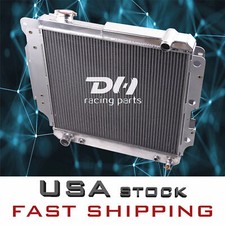 4 Row Aluminum Radiator For 1987-2006 05 Jeep Wrangler Yjtj 2.4l 2.5l 4.0l 4.2l