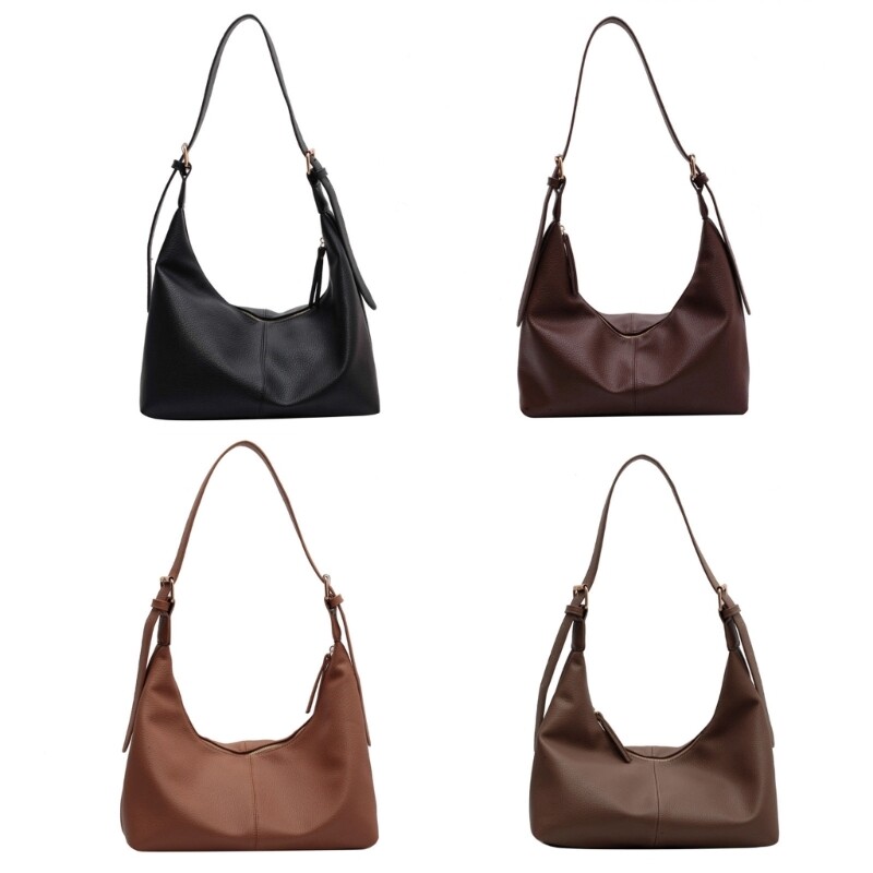 Shoulder Bag Large Retro Crossbody Handbags Purses Zipper Closure for Women