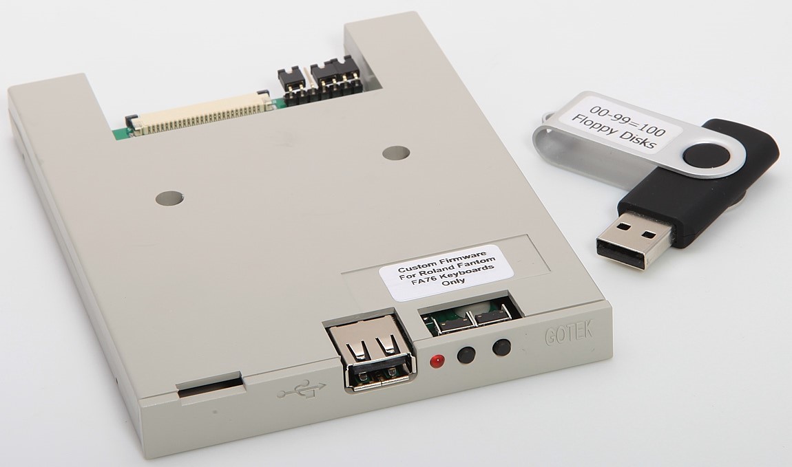 ROM PCパーツセット Floppy DR To USB Converter Upgrade Kit Emulator For Roland Fantom