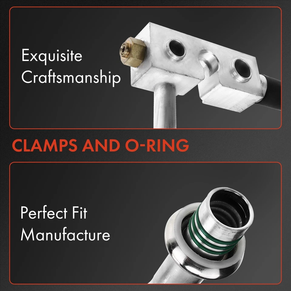 1 всасывающий и разгрузочный шланг в сборе для кондиционера Ford Ranger Mazda B3000 1999-2008 - Изображение 2 из 4