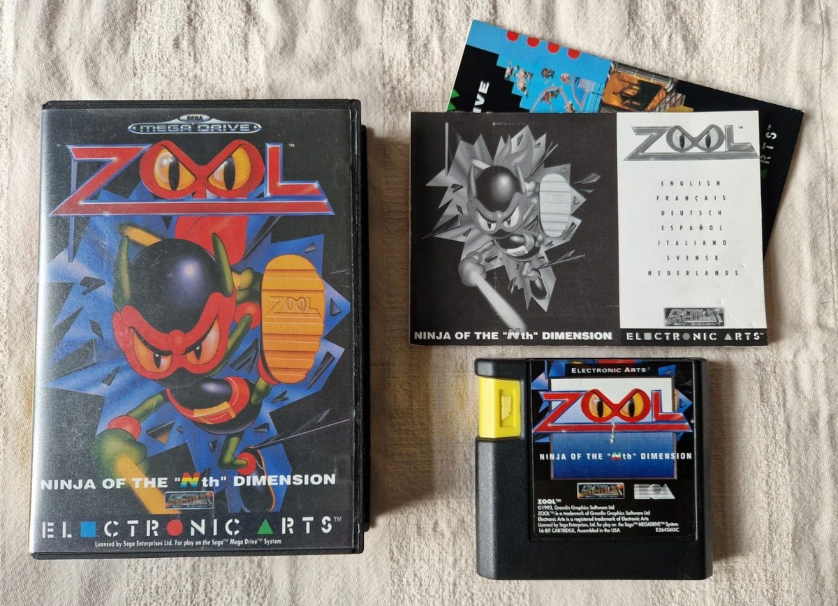 Zool sega Megadrive - Jeux vidéo