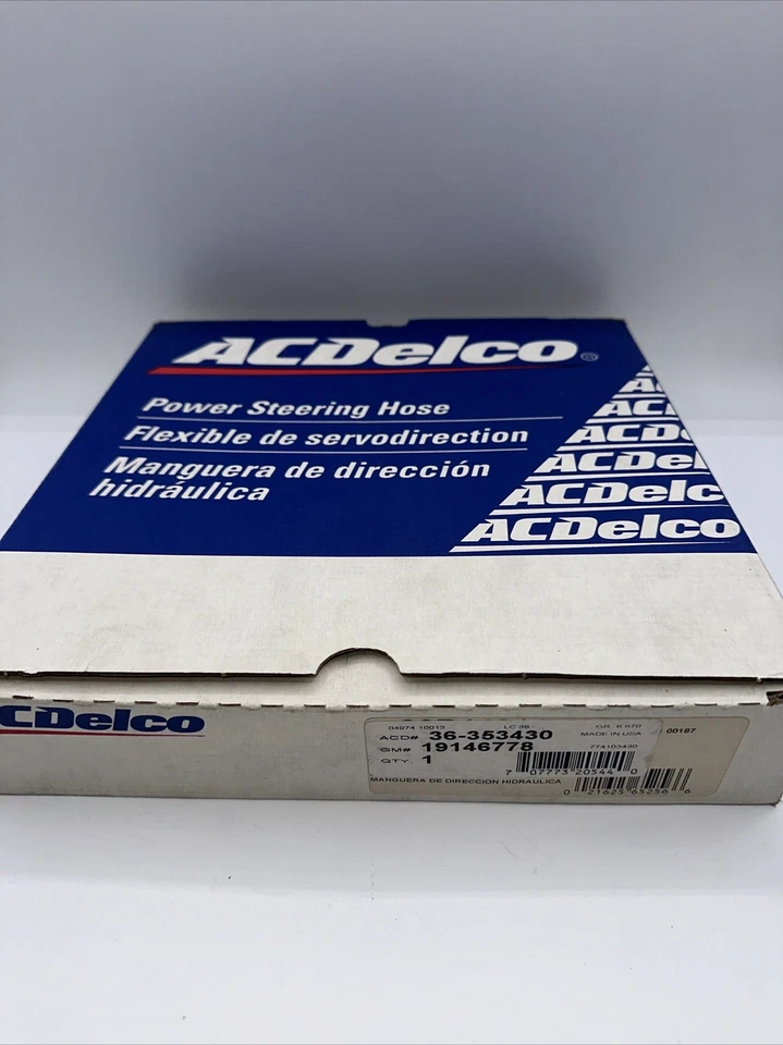 Обратная линия гидроусилителя руля ACDelco 36-353430 подходит для моделей Ford Mercury 1966-1971 - Изображение 3 из 3