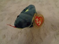 TY Beanie Baby Hissy The Snake Collectible