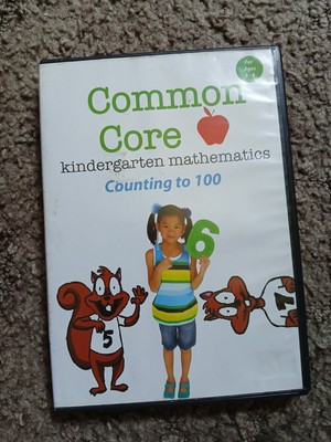 Common Core Kindergarten Mathematics - Counting to 100 EX-Library   DVD