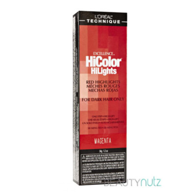 L'Oreal Excellence HiColor HiLights for Dark Hair 1.2 oz (Choose from 5 colors)