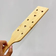 Binding Punishment Flogger Bamboo Wooden Spanking Restraint Paddle Couples