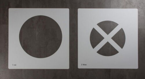 Halteverbotschablone - Kunststoff 0,8 mm - Logohöhe 600 mm NEU - Bild 2 von 2