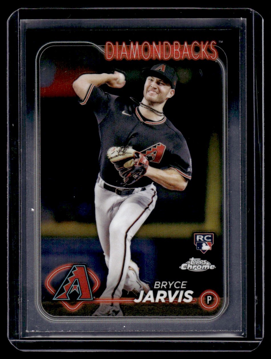2024 Topps Chrome Bryce Jarvis RC Arizona Diamondbacks #75