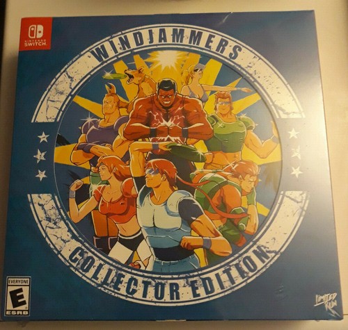 Playstation Vita Windjammers Jeu Windjammers PS Vita - Édition Collector Limited Run Games, Neuf Sous Blister Zelda Phantom