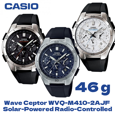 CASIO Wave Ceptor WVQ-M410-2AJF Solar-Powered Radio-Controlled 