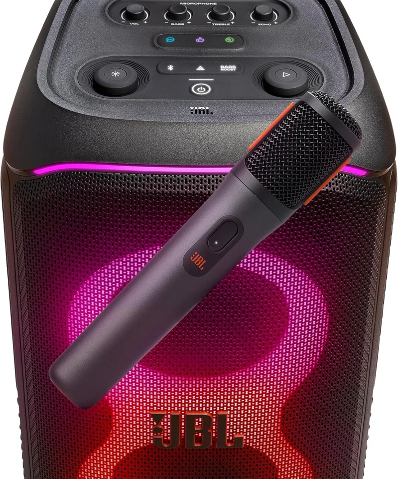 JBL PartyBox Wireless Mic - 2 Digital Mics, 20hrs Battery, Clear Sound, 2.4GHz - Image 3 of 4