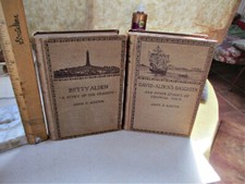 2 Vols. By JANE G.AUSTIN; David Alden's Daughter,Etc & Betty Alden,Pilgrims,1893