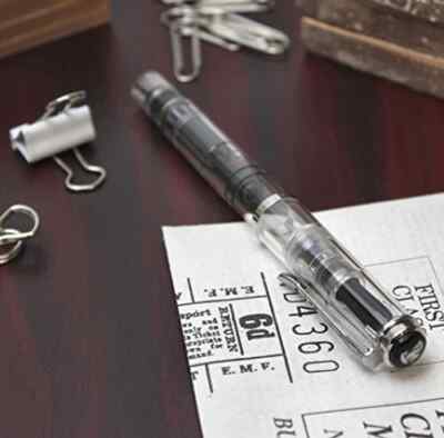 Pelikan M205 Demonstrator Fountain Pen F Fine Nib Clear Limited