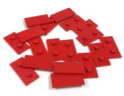 Vintage Fischertechnik 38241 Building Plate 15x30   Red   18pcs   1977