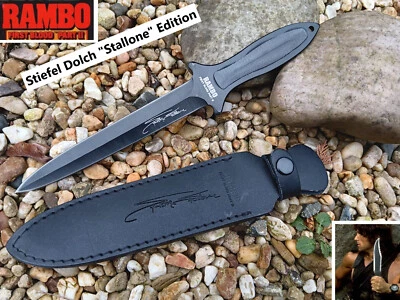 EA SPORTING NEU RAMBO II 2 First Blood Stiefel Messer Dolch für Sammler Outdoor Survival