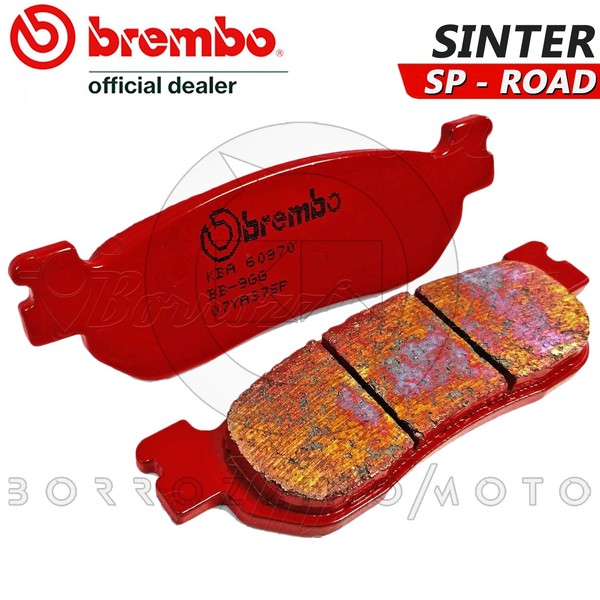 BremsbelÄGe Hinten Brembo Sinterisiert Yamaha YZF-R6 / YZF-R1 < 2002-image