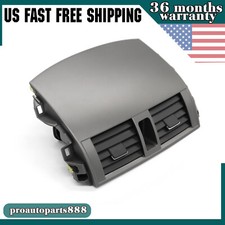For Toyota Corolla 2009 2010 2011 Dash Center A/C Air Vent Upper Bezel Trim