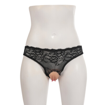 Silicone GAFF Panty Fake Vagina Girl Underwear Transgender Simulation With Hair - Foto 13