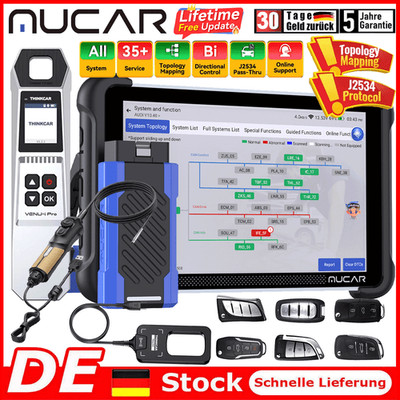 MUCAR 892BT PRO Profi OBD2 Diagnosegerät 35+Reset Bidirektionaler ECU Coding