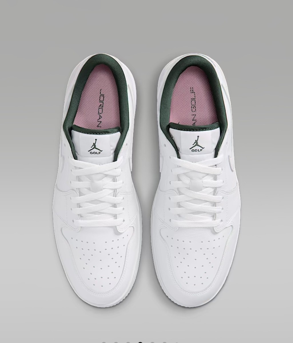 NEW NIKE Air Jordan 1 Low G Spiked IQ3417-100 Masters golf shoes