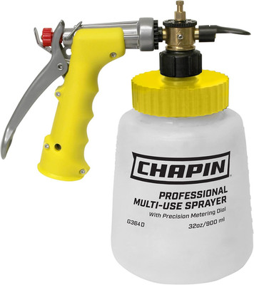 Lawn and Garden Hose-End Sprayer Made in USA 32 Ounce Chemical Resistant Tank