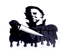 Halloween - MICHAEL MYERS Cut Sticker Decal Movie Horror Film The Boogeyman
