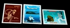 BANGLADESH 1983 WORLD COMMUNICATIONS YEAR SET OF 3 ISSUES  IN FINE M/N/H
