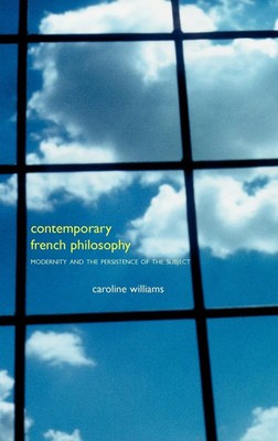 Caroline Williams | Contemporary French Philosophy | Buch | Englisch (2001)